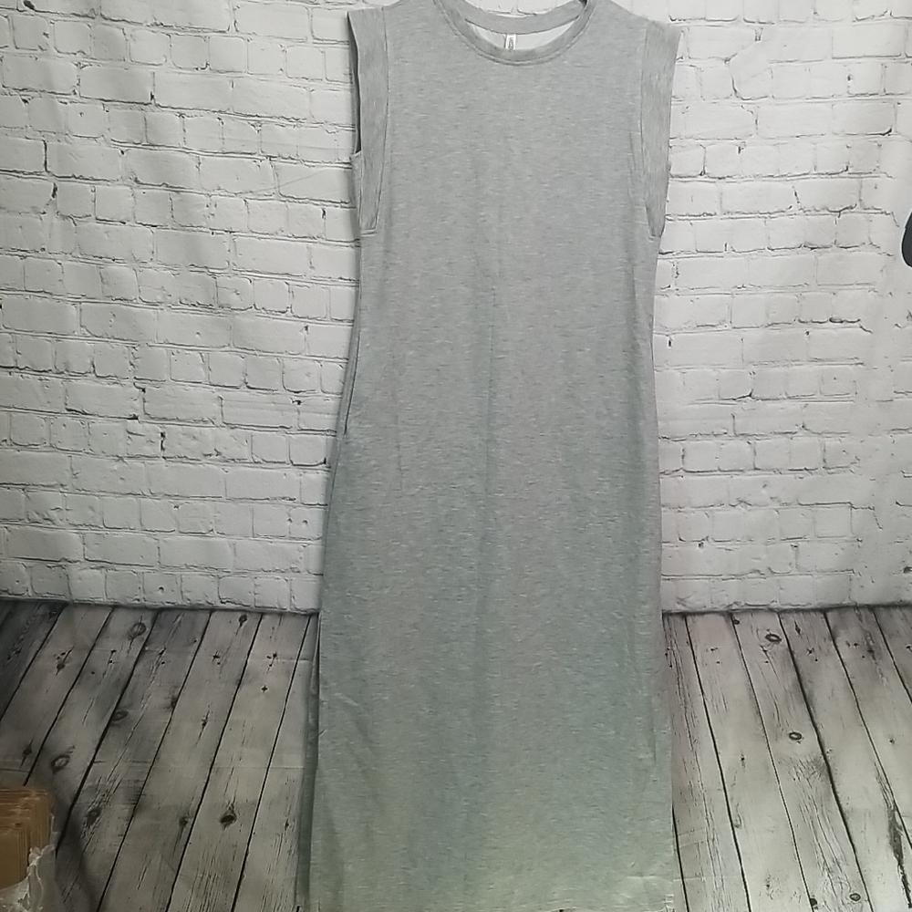 Grecerelle Maxi Dress Grey Size Medium